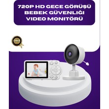 Alkasaz 2.8 Inç Ekranlı Bebek Kamerası Gece Görüşlü ve Sesli Iletişim