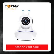 Grifin Soft 2mp 32GB 1080P Full Hd Kablosuz Bebek Güvenlik Kamerası Çift Antenli ARNA-1632