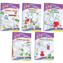 Kuzgun Ticaret Masallı Boyama Kitabı (5 Kitap Takım) - 1111553-20251919