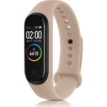 Kuzgun Ticaret Xiaomi Mi Band 6 Klasik Kordon (Saat Değildir) - Pudra