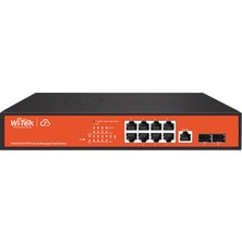 Grifin Soft 8 Port Gigabit Poe +2sfp Port Yönetilebilir Switch
