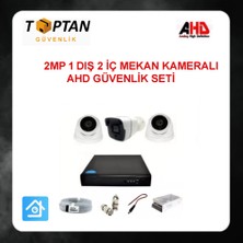 Grifin Soft 2mp 1080P 2 Iç Mekan 1 Dış Mekan Kameralı Ahd Güvenlik Seti ARNA-7243
