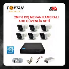Grifin Soft 2mp 1080P 6 Dış Mekan Kameralı Ahd Güvenlik Seti ARNA-7146