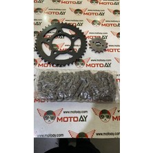 Grifin Soft Mondial Drift L 125 Düz Zincir Dişli Set
