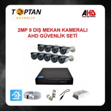 Grifin Soft 2 Mp Ahd 9 Dış Mekan Kameralı Güvenlik Seti ARNA-7129