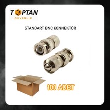 Grifin Soft Standart Bnc Konnektör Kaliteli Metal 100 Adet Ekonomik Paket