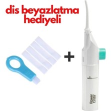 Alkasaz Power Floss Mekanik Diş ve Ağız Temizleme Aleti ve Diş Beyazlatma Seti
