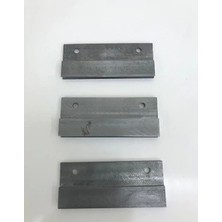 Kuzgun Ticaret 3'lü Paket Kara Şimşek Çelik Kalın Kesme Yedek Bıçak ( Lisinya )