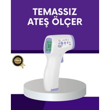 Kuzgun Ticaret Temassız Ateş Ölçer Dijital Kızılötesi Termometre Hızlı Ölçüm - Lisinya