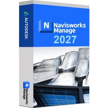 Autodesk Navisworks Manage 2027 (Windows) - 1 Pc 3 Yıl (Full Sürüm)
