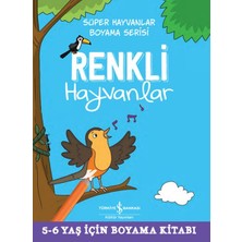 Kuzgun Ticaret Renkli Hayvanlar - Süper Hayvanlar Boyama Serisi