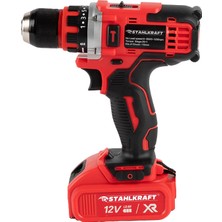 Stahlkraft Sth 9182 K 12V Çift Akülü Lion Bataryalı Çelik Mandren