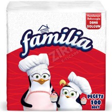 4 Adet Familia Peçete 30 x 30 100'LÜ