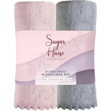 2 Adet Sugar House Ultra Emici Mikrofiber Rulo Bez 2'li
