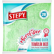 4 Adet Stepy Mikrofiber Havlu (40X40) 20 Li