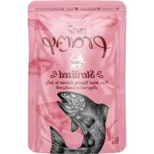 MarkEntegra Somon ve Ton Balıklı Kedi Maması, Jöle Içinde, 70 Gram