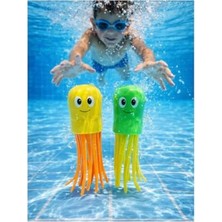 MarkEntegra Renkli Ahtapot Su Altı Dalış Oyuncağı, 2'li Set, 13 cm