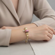 Xupıng Jewelry Koyu Fuşya Pndr Bileklik