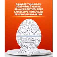 Kuzgun Ticaret Dinozor Yumurtası Tasarımlı Projektörlü Gece Lambası - Lisinya