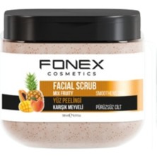 Savarga Fonex Pürüzsüz Cilt Yüz Peelingi Karışık Meyveli 500 ml