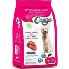 3 Adet Cango Yetişkin Köpek Maması Etli (Biftekli) 1000 gr