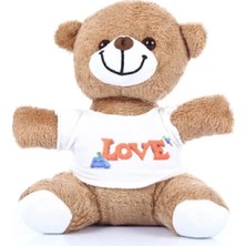 MiraLive Love Tişörtlü Peluş Ayıcık
