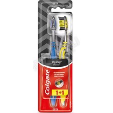 3 Adet Colgate Diş Fırçası Zig Zag Charcoal 1+1