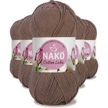 MiraLive 5 Adet Cotton Lüks Yelek Tunik Kazak Bluz Hırka Ipi Yünü Toprak 97583
