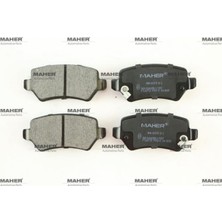 Maher Fren Balata Astra H 04-10 / Meriva A 03-10 / Zafira B 05-11 / Astra G 98-05 / Ceed 12 1605995