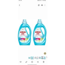 AQUABOR Sivi Çamaşir Deterjani Renkli̇ler Içi̇n 66 Yıkama Doğal Mi̇neralli̇