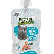 2 Adet Jungle Kedi Et Ezmesi Taze Somonlu Tavuklu 90 gr