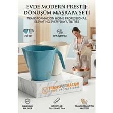 MiraLive Modern Maşrapa Seti | 2'li Kırılmaz Banyo Su Tası, Ergonomik Tasarım 723090