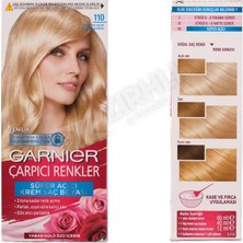 3 Adet Garnier Çarpıcı Renkler Saç Boyası 110
