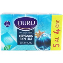 5 Adet Duru Duş Sabunu Okyanus Tazeliği 5'li 150 gr