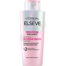 3 Adet Elseve Şampuan Glycolic Gloss 200 ml