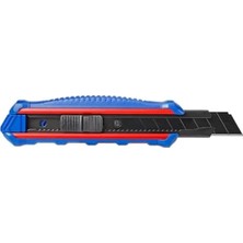 MarkEntegra Ağır Hizmet Alüminyum Kasa Maket Bıçağı, 18 mm Kesim Uzunluğu