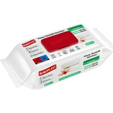 8 Adet Koroplast Yüzey Temizlik Havlusu Beyaz Sabun 100 Yaprak