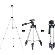 MarkEntegra 105 cm Uzunlu Telefon ve Kamera Tutucu Tripod Ayak Profesyonel Kullanım