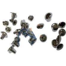 MiraLive Rivet Perçin - 9mm, Nikel, 1000 Adet