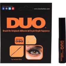 Savarga Duo Siyah Takma Kirpik Yapıştırıcısı Fırçalı 5 gr