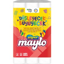 2 Adet Maylo Kağıt Havlu 3 Katlı 12'li