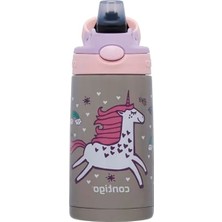 MarkEntegra Çocuk Suluğu, Pembe Renk Seçeneği ile Çelik Yapıda ve 420 ml Kapasite