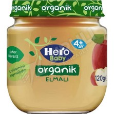 4 Adet Hero Baby Organik Elmalı 120 G