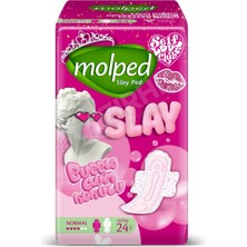 2 Adet Molped Süper Eko Normal Slay Ped 24'lü