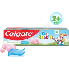 3 Adet Colgate Çocuk Diş Macunu Dr. Rabbit Bubblegum 50 ml