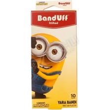 5 Adet Banduff Yara Bandı Minions-Smile 10'lu