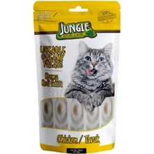 2 Adet Jungle Kedi Krema Ödül Maması Tavuklu 5 Li  14 gr