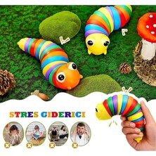 Matmel Sevimli Eğitici Stres Giderici Tırtıl Montessori Sök Tak