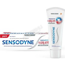 5 Adet Sensodyne Diş Eti & Hassasiyet Beyazlatıcı Diş Macunu 75 ml