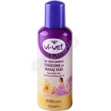 4 Adet Vi-Vet Sir Ağda Temizleme Yağı Arnica 125 ml